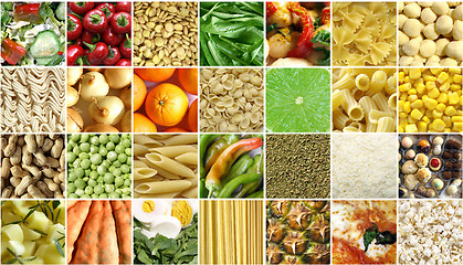 Image showing Food collage