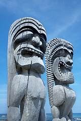 Image showing Tikis