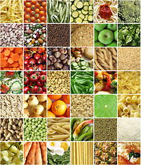 Image showing Food collage