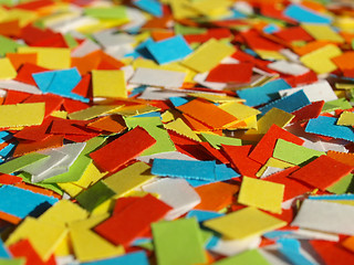 Image showing Confetti