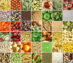 Image showing Food collage