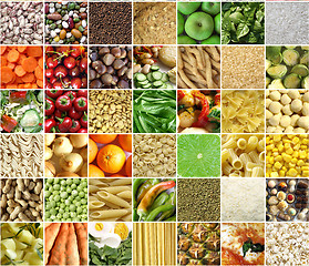 Image showing Food collage