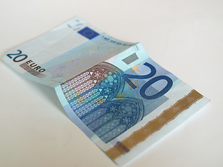 Image showing Euro note