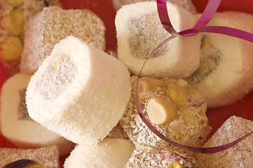 Image showing basket of sweets
