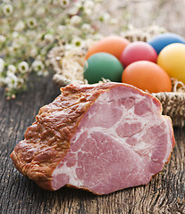 Image showing Easter ham