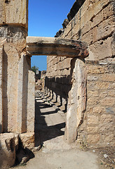 Image showing Latrine of Ancient Hierapolis