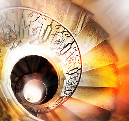 Image showing Spiral staircase

