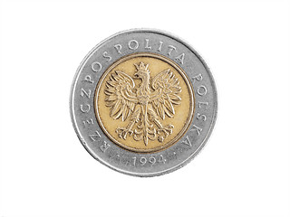 Image showing Polish coin