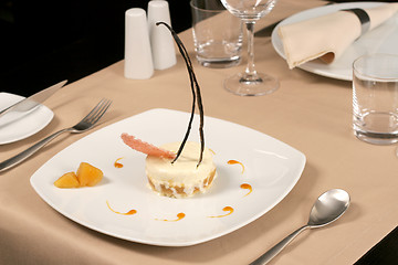 Image showing Artistic Dessert