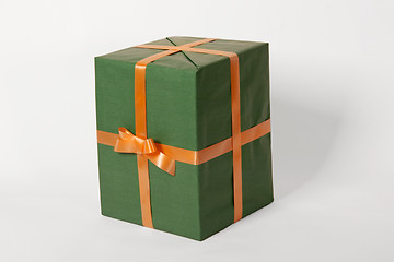 Image showing green present