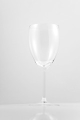 Image showing EMPTY WINE GLASS