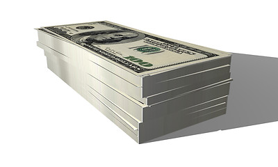 Image showing Hundred Dollar Bills