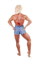 Image showing Bodybuilding woman.