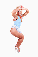 Image showing Bodybuilding woman.