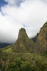 Image showing Iao Needle on Maui Hawaii