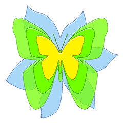 Image showing Decorative Butterfly