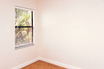 Image showing empty room with window