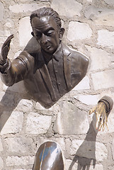 Image showing bronze man