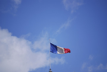 Image showing french flag