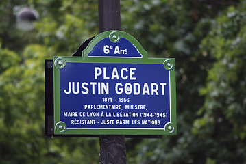 Image showing Paris sign