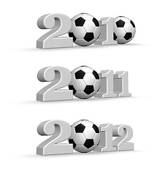 Image showing soccer year