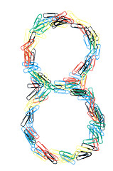 Image showing Paperclip Number 8