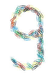 Image showing Paperclip Number 9