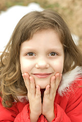 Image showing little girl portrait