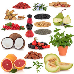 Image showing Super Food Selection