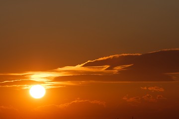 Image showing Sunset