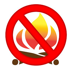 Image showing Fire Prevention Sign