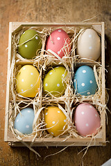 Image showing Easter eggs