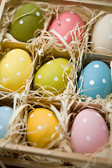 Image showing Easter eggs