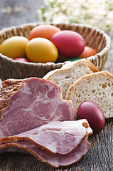 Image showing Easter ham