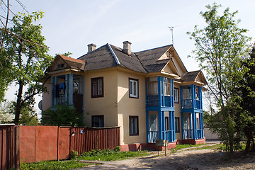 Image showing Old residental house