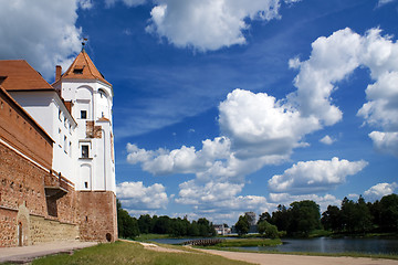 Image showing Landscape with Castle Tower