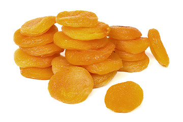 Image showing Tasty dried apricots