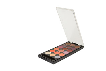 Image showing eyeshadow palette isolated 