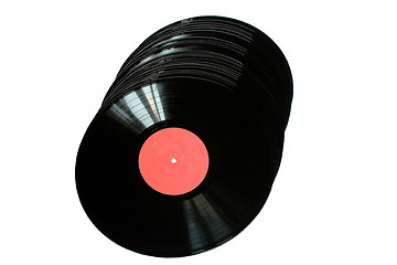 Image showing vinil records