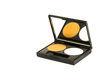 Image showing box with beaty powder isolated