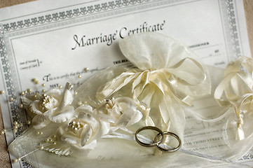 Image showing Wedding rings