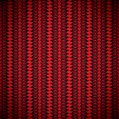 Image showing link red seamless pattern