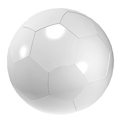 Image showing white football
