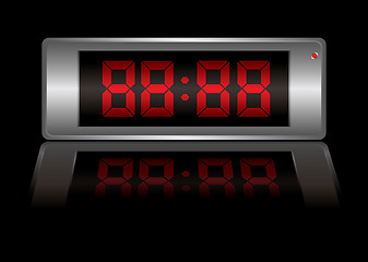 Image showing digital alarm clock any