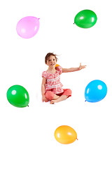 Image showing Balloon Toss