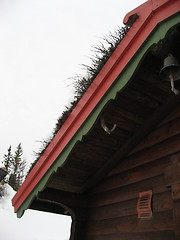 Image showing Oldstyle roof