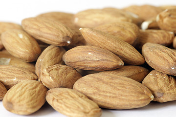 Image showing Almonds Macro