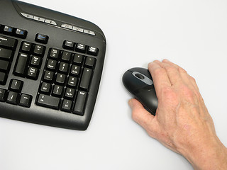Image showing Hand Mouse