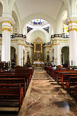 Image showing Church interior in Puerto Vallarta, Jalisco, Mexico