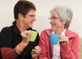 Image showing Drinking Coffee